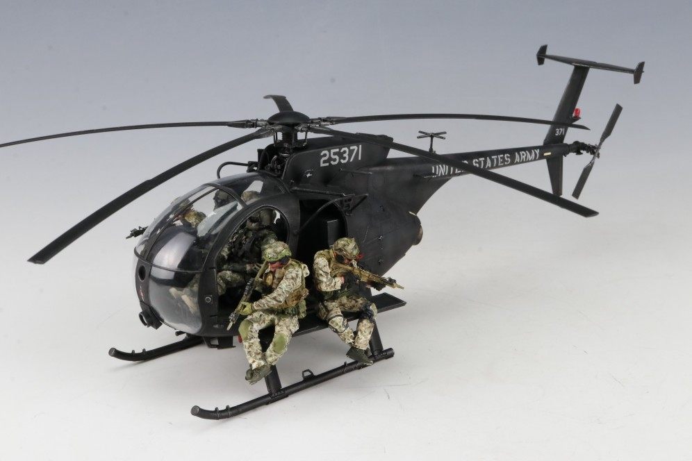 【模匠】1/35 小鹰50003 AH-6J/MH-6J 小鸟 攻击直升机 成品代工