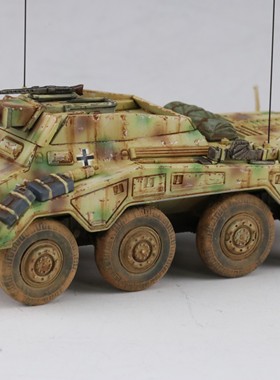 【模匠】1/72长谷川 31154 234/3 八轮装甲侦察车7.5cm火力支援型