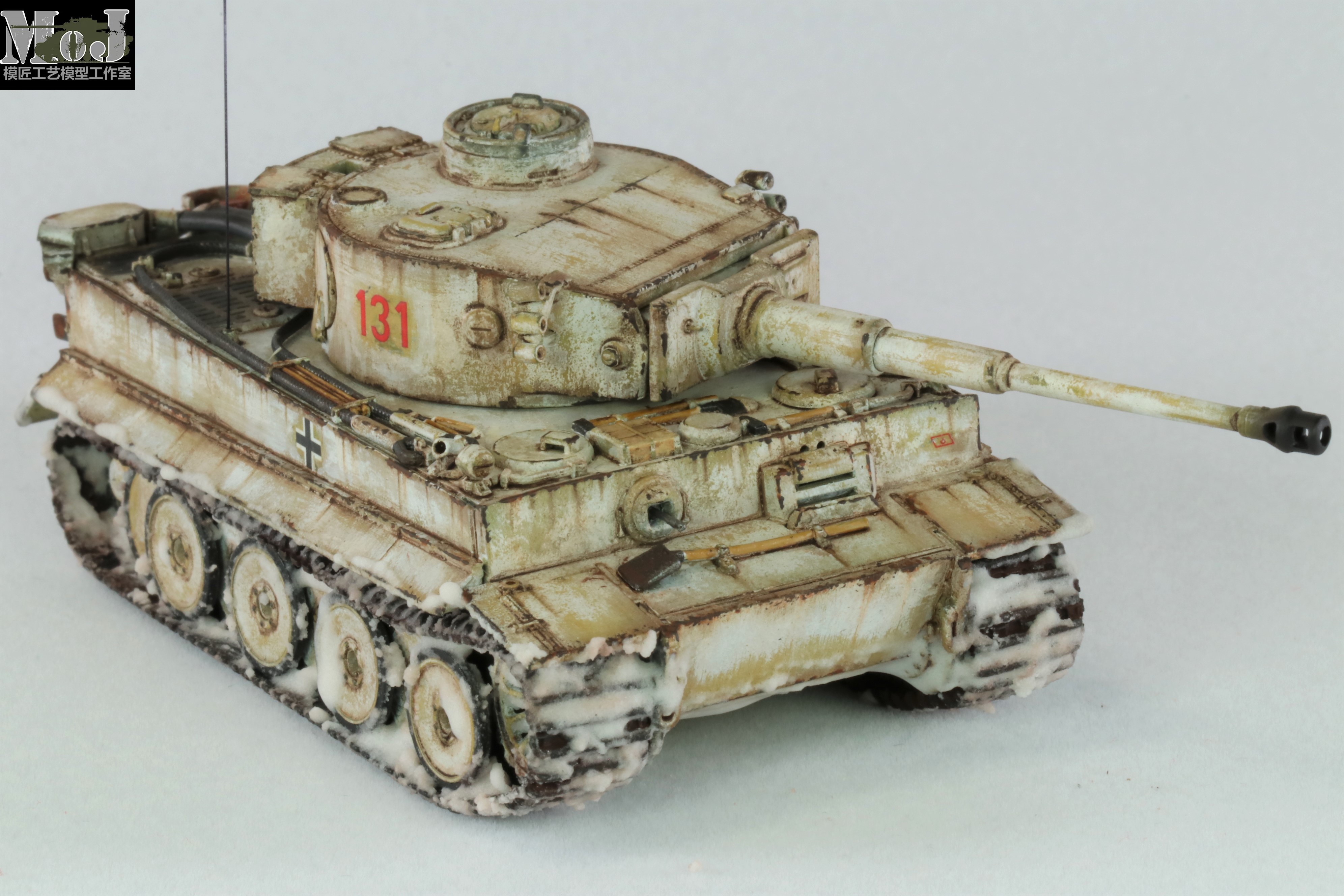 【模匠】富士美 72234 德国虎式重型坦克前期型 成品代工