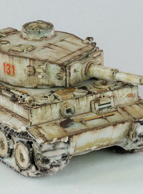 【模匠】富士美 72234 德国虎式重型坦克前期型 成品代工