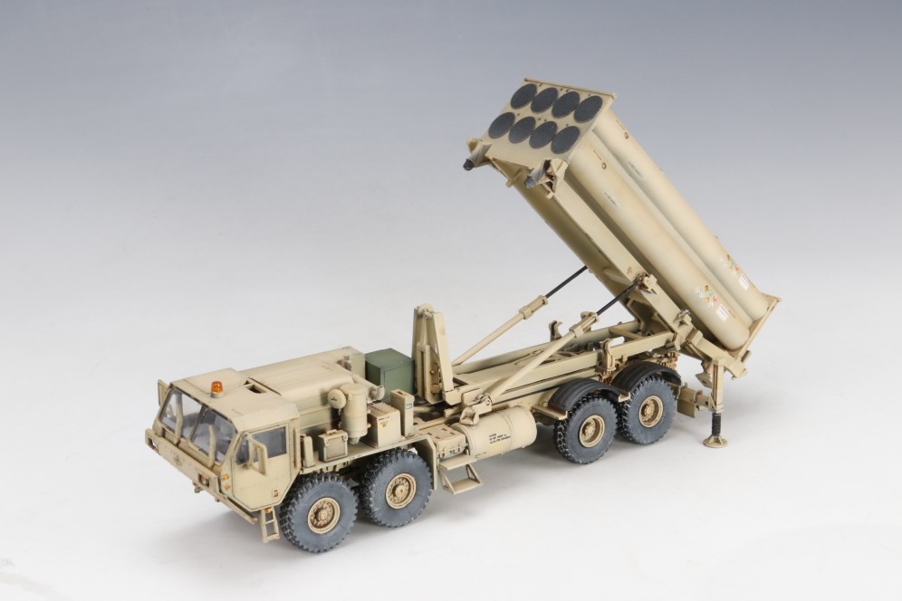 【模匠】1/72 小号手 07176 萨德导弹防御系统 成品代工