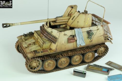 【模匠】1/35威骏35097德国貂鼠”II D型反坦克自走炮 成品代工