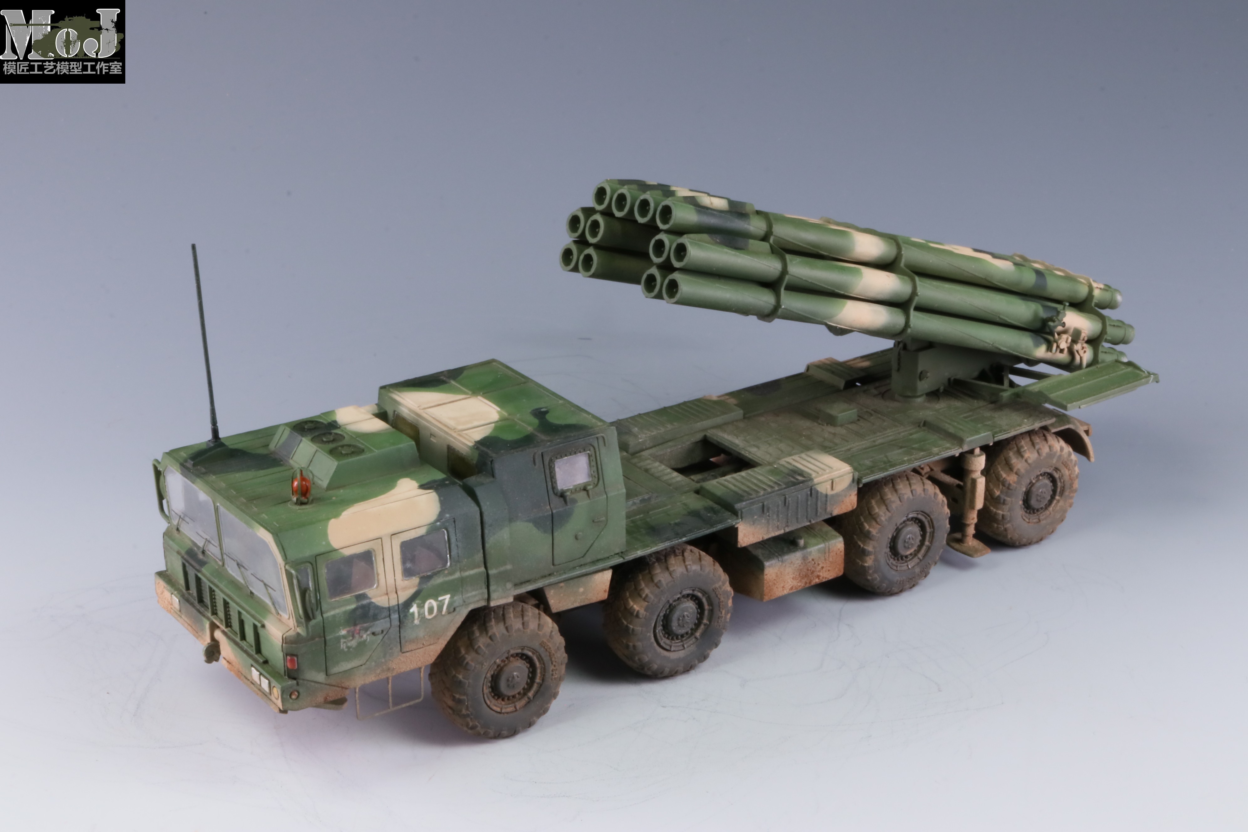 【模匠】搜模阁 72110 1/72 中国PHL-03远程火箭发射车 成品代工