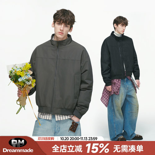 Dream made 90白鸭绒羽绒服男冬季新款加厚美式结垢冬装男生外套