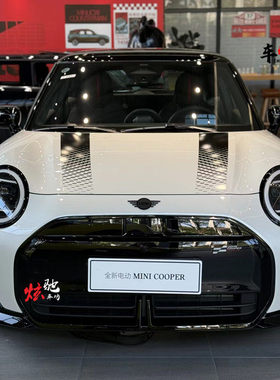 适用宝马mini cooper J01赛车手改装个性引擎盖车贴纸F55机盖拉花