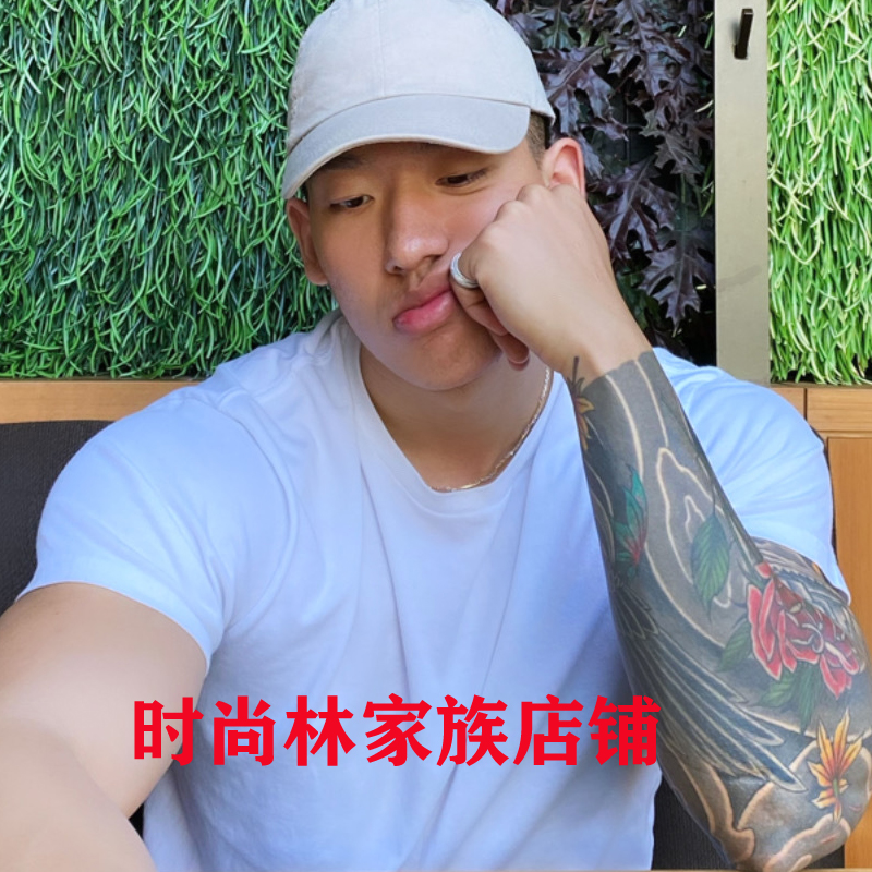 耿浩伦同款大尚休闲百搭短袖t