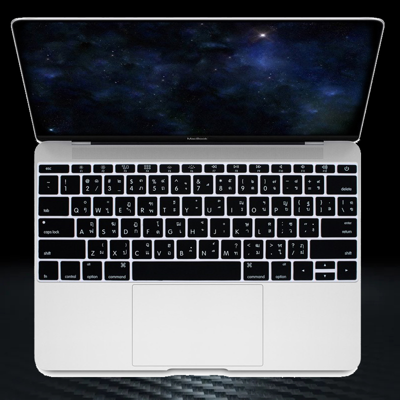 MacBook12寸苹果泰语键盘保护套