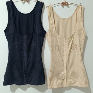 束身衣背夹塑身衣加强排扣美体衣背心收腰产后收腹提臀束腰体雕衣