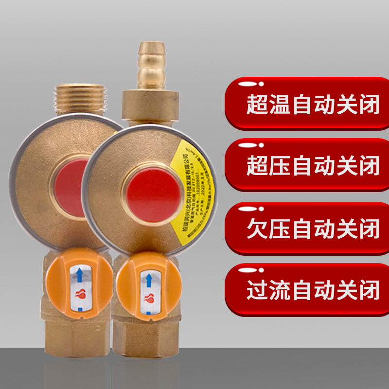 潜水艇燃气自闭管道安全阀家用