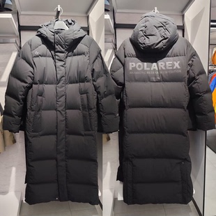 探路者羽绒服2025秋冬款男女式长款羽绒服TADDAN91629/92630