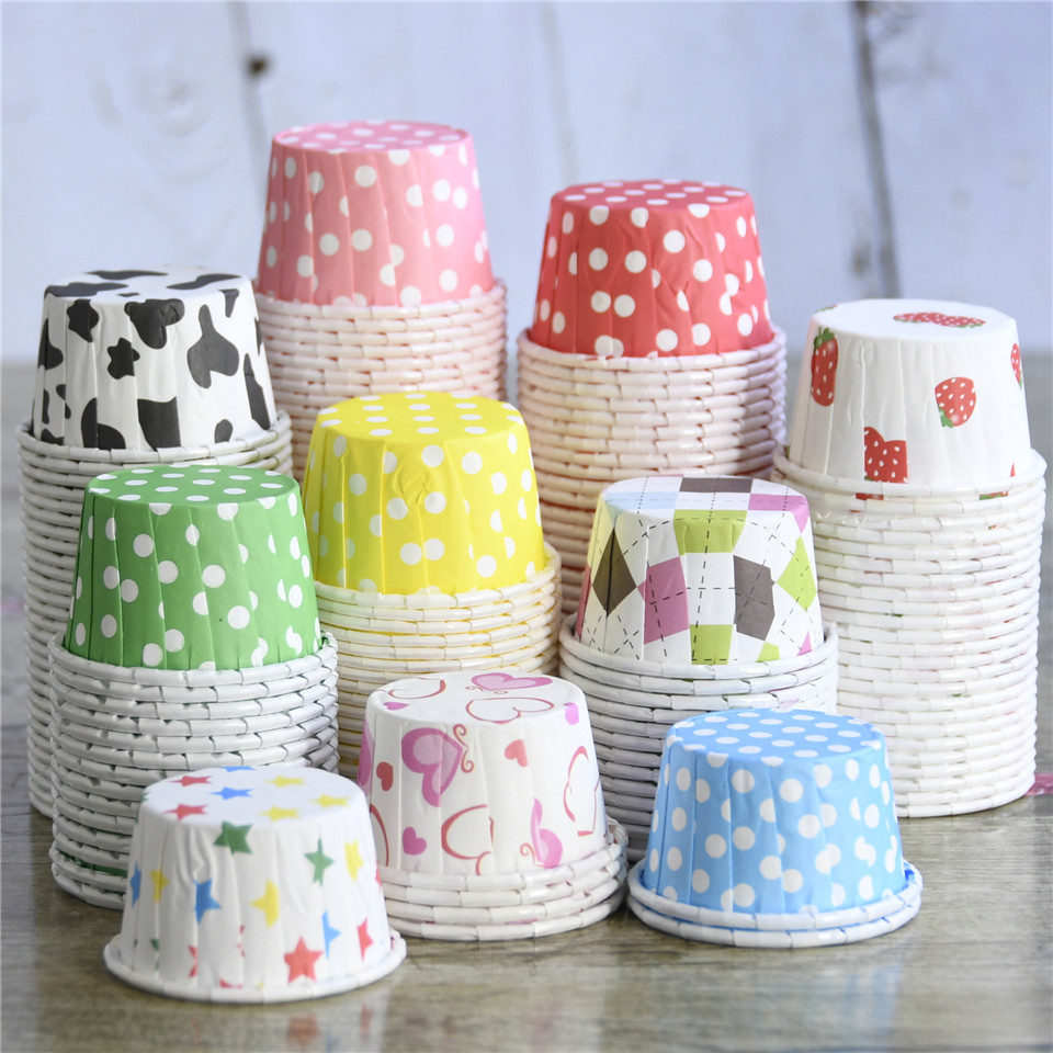 小号大号高温卷口杯 卷边蛋糕纸杯 耐烤杯 淋膜纸杯 高温杯 100个,厨房/烹饪用具,烘焙用纸,淘宝优惠券,粉丝福利购,淘宝优惠卷