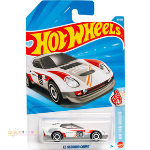 96号 EL SEGUNDO COUPE 白色 风火轮 HW FAN DRIVEN系列26D26E