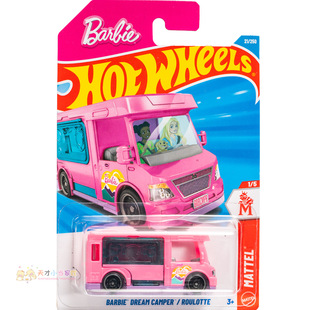 CAMPER DREAM BARBIE MATTEL 粉紅色 風(fēng)火輪 芭比娃娃旅行車(chē) 21號(hào)