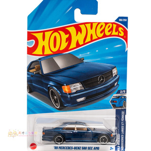 BENZ 560 蓝色 风火轮 奔驰 MERCEDES AMG 186号 SEC