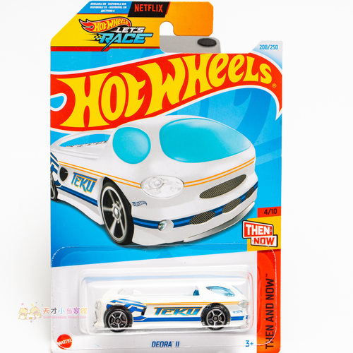 208号 DEORA II 白色 风火轮 THEN AND NOW系列24L