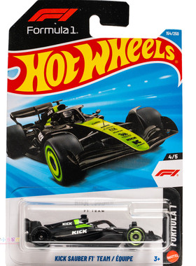 154号 KICK SAUBER F1 TEAM 索伯车队 绿色 风火轮FORMULA 1系列2