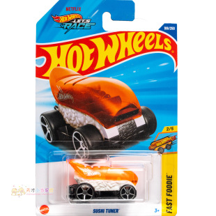 寿司车 TUNER 橙色 风火轮 FOODIE快餐车系列25 106号 FAST SUSHI