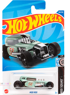 168号 MOD ROD 绿色 美泰风火轮 ROD SQUAD系列22P