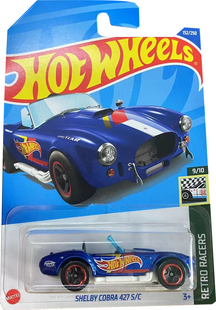 427 152号 蓝色 COBRA 福特谢尔比 风火轮合金小跑车 SHELBY