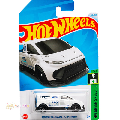 128号 FORD PERFORMANCE SUPERVAN 4 福特 蓝色 美泰风火轮 HW GR