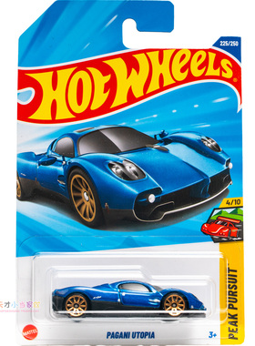 225号 PAGANI UTOPIA 帕加尼 蓝色 风火轮 PEAK PURSUIT系列25M
