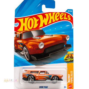 165号 GONE MAD 橙色 风火轮 HW WAGONS系列26H