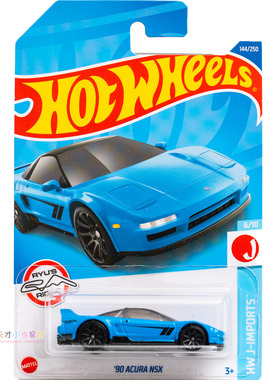 144号 '90 ACURA NSX 讴歌 蓝色 美泰风火轮 HW J-IMPORTS系列22G