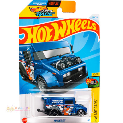 164号 MAILED IT 蓝色 风火轮 HW ART CARS系列24J