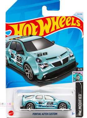 111号 PONTIAC AZTEK CUSTOM 庞蒂克 湖水绿色 美泰风火轮 HW MOD