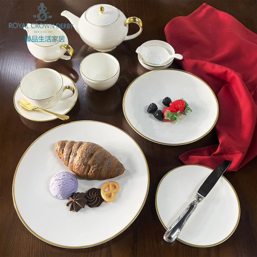 Royal Crown Derby德贝阿伯丁进口欧式骨瓷茶杯咖啡杯碟家用礼品