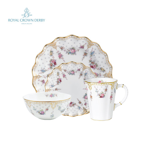 RoyalCrownDerby早餐套装骨瓷
