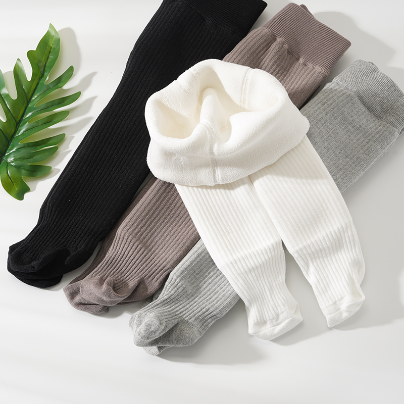 韩版连裤袜冬季好穿脱加厚一体绒