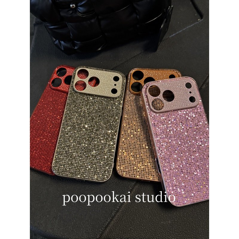 PooPookai创意爆闪高级感ins闪钻壳适用于苹果16/17promax/iPhone15pro手机壳女款14全包防摔13保护套,3C数码配件,手机保护套/壳,淘宝优惠券,粉丝福利购,淘宝优惠卷