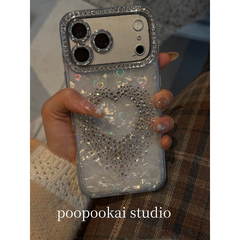 PooPookai氛围感贝壳纹蕾丝爱心适用于苹果16/17promax/iPhone15pro手机壳女款14全包防摔13保护套,3C数码配件,手机保护套/壳,淘宝优惠券,粉丝福利购,淘宝优惠卷
