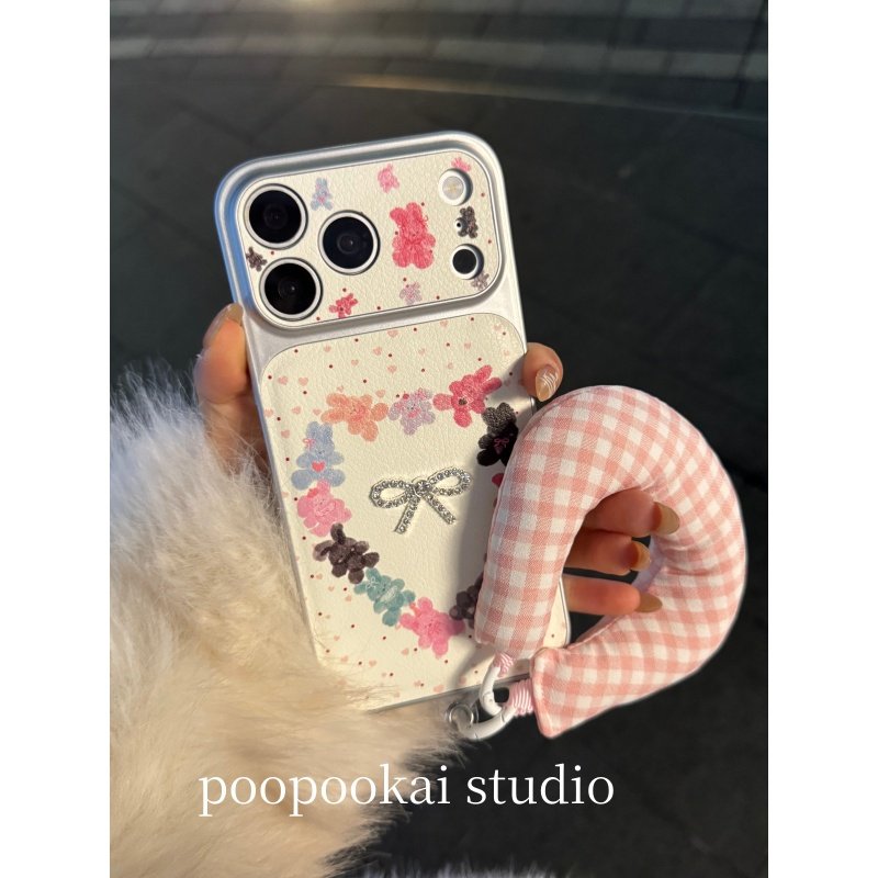 PooPookai可爱彩色爱心兔子蝴蝶结适用于苹果16/17promax/iPhone15pro手机壳女款14全包防摔13保护套,3C数码配件,手机保护套/壳,淘宝优惠券,粉丝福利购,淘宝优惠卷