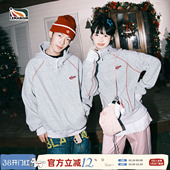 外套女 开衫 lemanism美式 潮流哈苏线撞色条纹连帽卫衣男2026情侣款