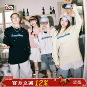 潮流字母印花长袖 T恤男2026春季 情侣款 lemanism美式 UPF50 防晒衣