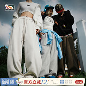 潮流纯色休闲卫裤 直筒裤 男2025春秋季 情侣款 子 新款 lemanism美式