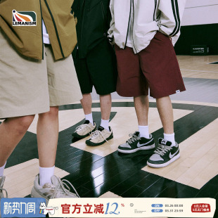 夏季 轻薄裤 速干运动裤 lemanism美式 五分裤 男款 宽松休闲裤 男女 短裤