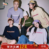 Lemanism美式 体恤夏 纯棉宽松情侣装 复古潮牌300g重磅男士 t恤短袖