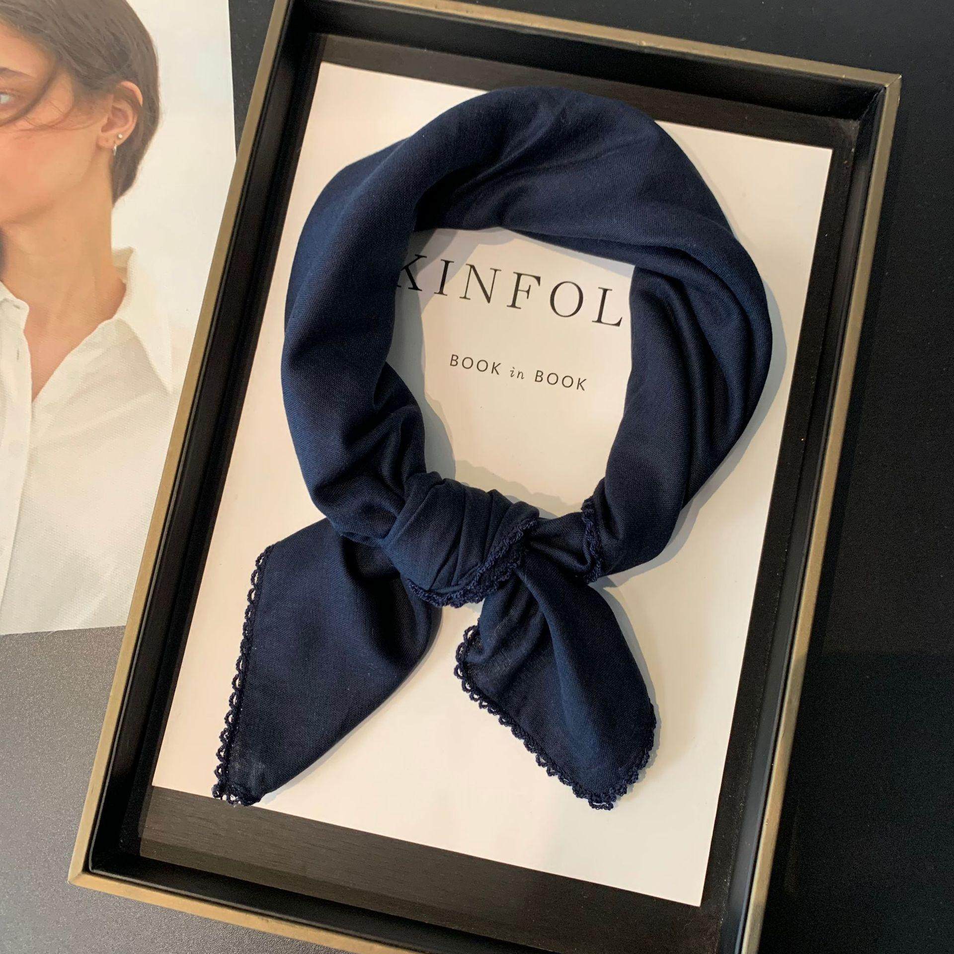 纯棉方巾韩版纯色百搭双层全棉外搭披肩时尚小领巾护颈围巾围脖,服饰配件/皮带/帽子/围巾,围巾/丝巾/披肩,淘宝优惠券,粉丝福利购,淘宝优惠卷