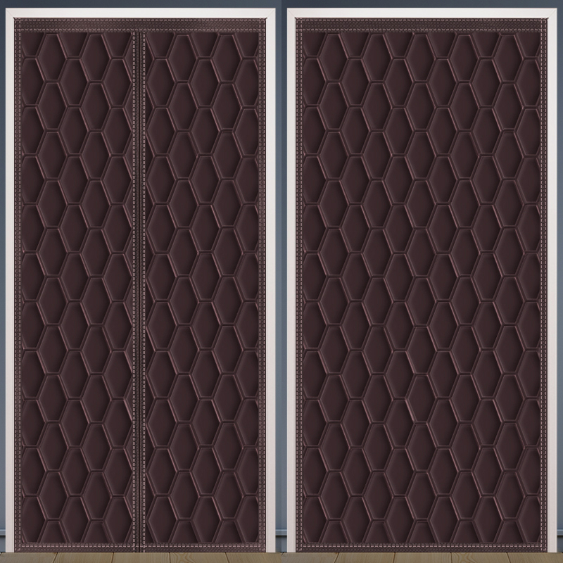 冬季家用保暖防风防寒加厚棉门帘