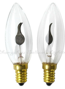 赛远电光源 节日灯泡 火焰泡 220V E14S 32x97 a449 高质量