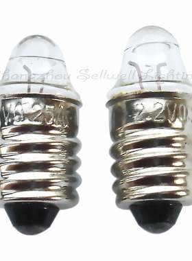 赛远电光源 微型灯泡 笔晶泡 2.2v 0.25a e10x22 a016 高品质