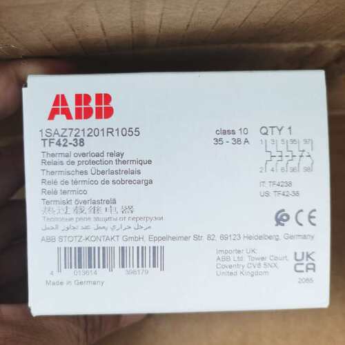 议价热过载继电器 TF42-38 电流范围35-38A可维修