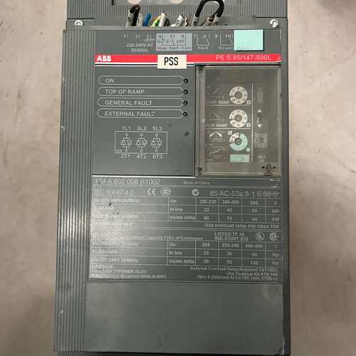 议价PSS85/147-500L，有两台可维修