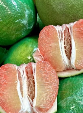 精选泰国翡翠红柚青皮蜜柚当季新鲜水果清甜多汁泰柚化渣贵族孕妇