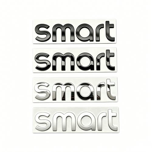 smart机头盖前后车标英文贴