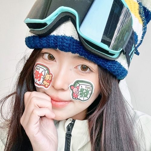 防冻贴防冻防晒可爱卡通一对