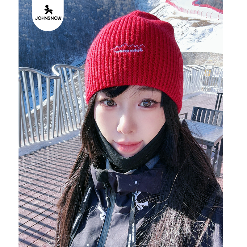 【看】可爱小姐姐都有的滑雪线帽